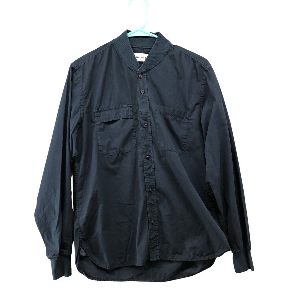 Universal Works Lightweight Jacket Mens Small S Navy‎ Blue Work Chore